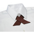 Maroon Poplin Uniform Crossover Tie